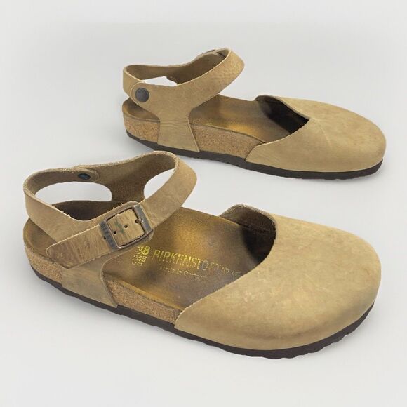 Birkenstock Women's Messina Oiled Leather Clog Size 38 EU Or 7-7.5 US